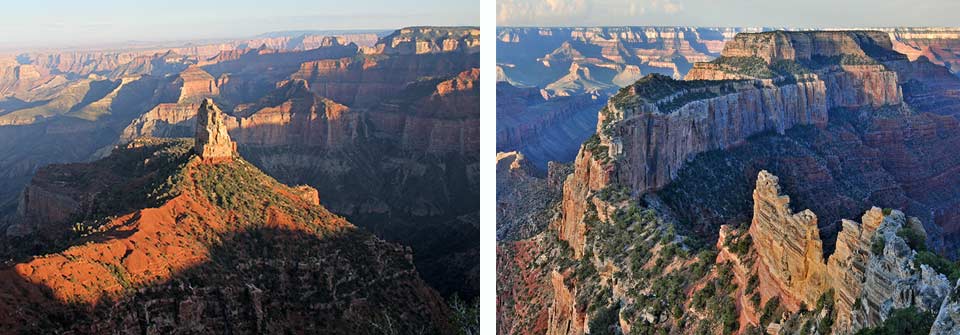 Grand Canyon North Rim panoramic overlook