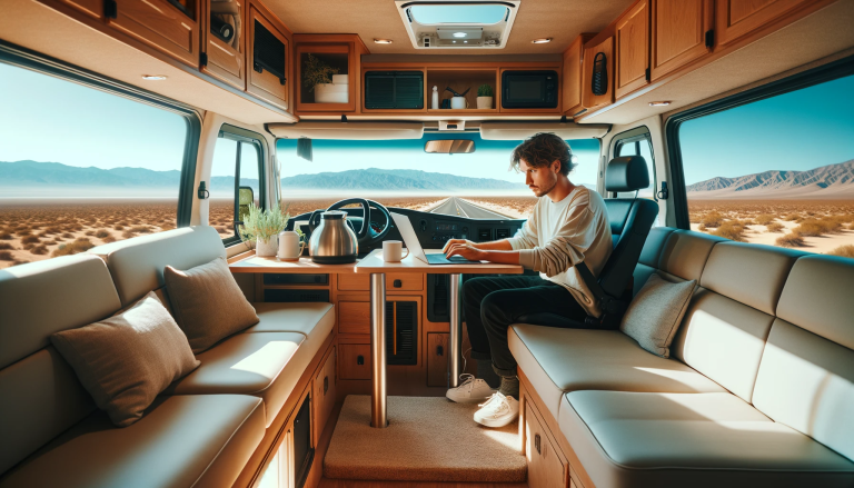 How to Stay Productive While Renting a Camper Van